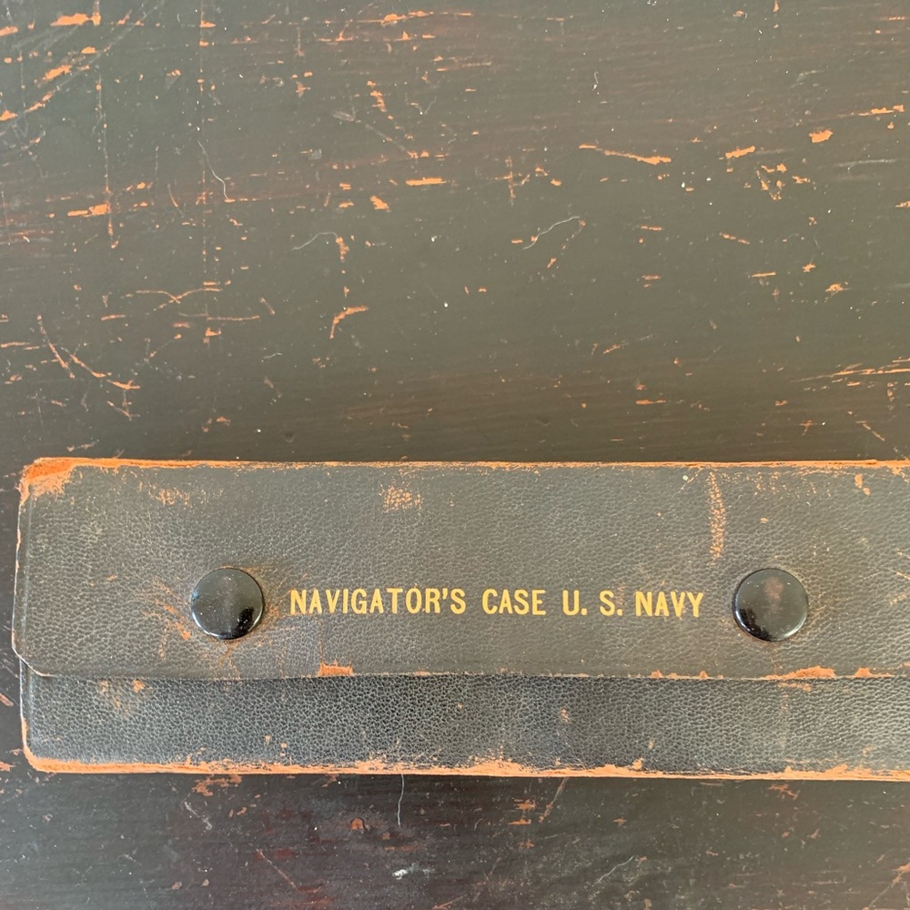 World War II navy issue navigator set
